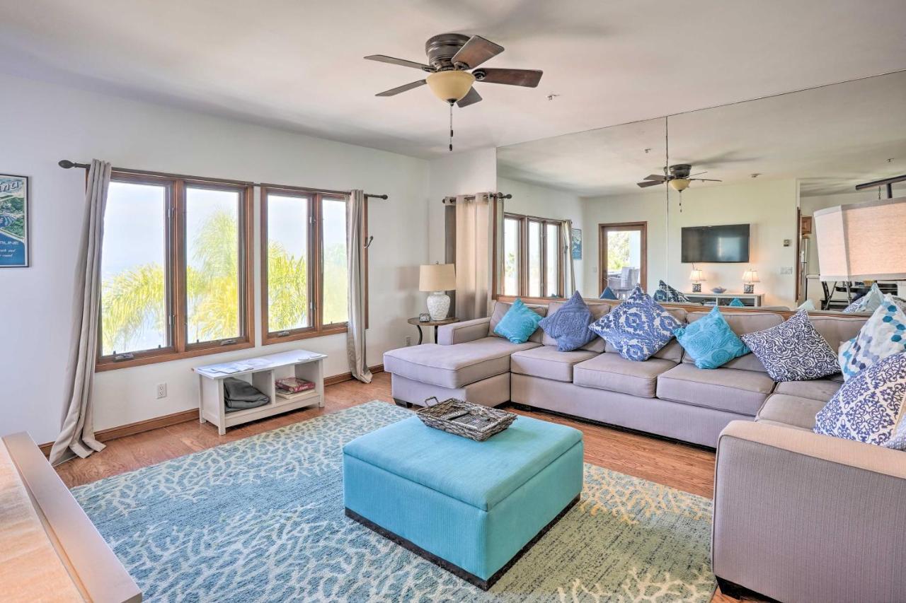 Quiet Avalon Getaway Villa With Ocean View And Balcony ภายนอก รูปภาพ